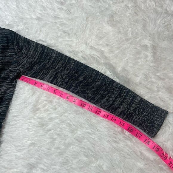 Aritzia Wilfred Open Front Cardigan Silk Cashmere Womens Small Teal Blue Pockets - Picture 9 of 10